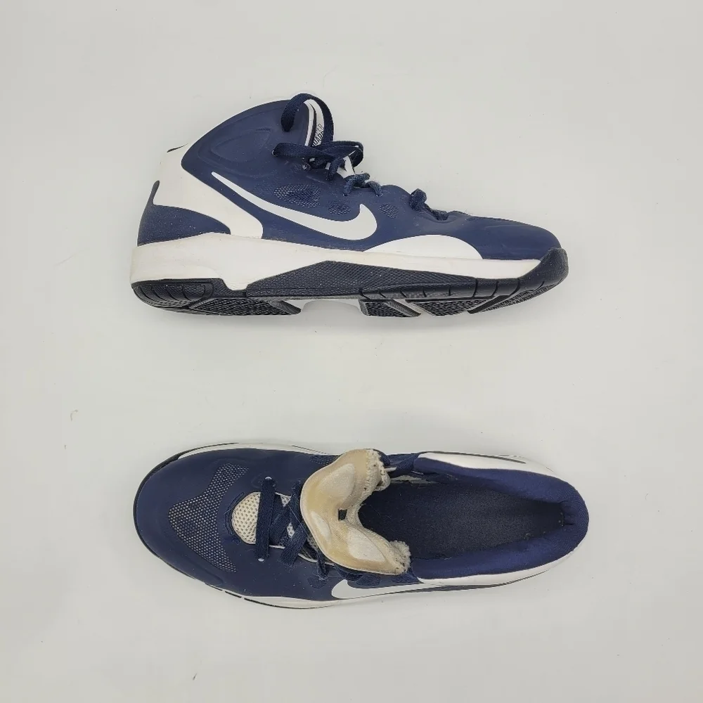 Nike Shoes 7 Youth Boys Hyper Guard Up Basketball Sneaker Navy Blue 551640 401